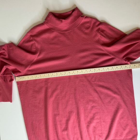 Torrid Womens Everyday Soft Turtleneck Sweater In Holly Berry Pink Sz 5X | Comfy - Picture 13 of 14